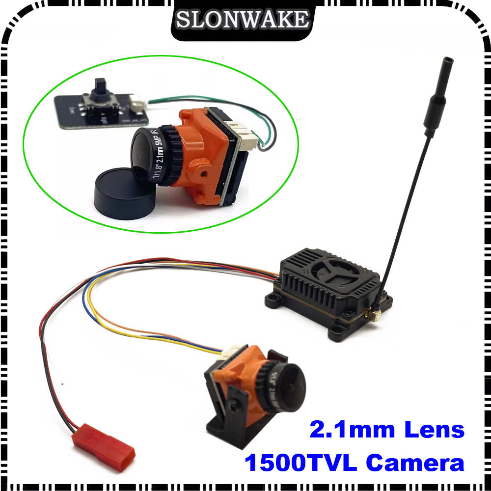 Ready to use 5.8G 48CH 4000mW  - đánh giá và giá Drone Racing Camera