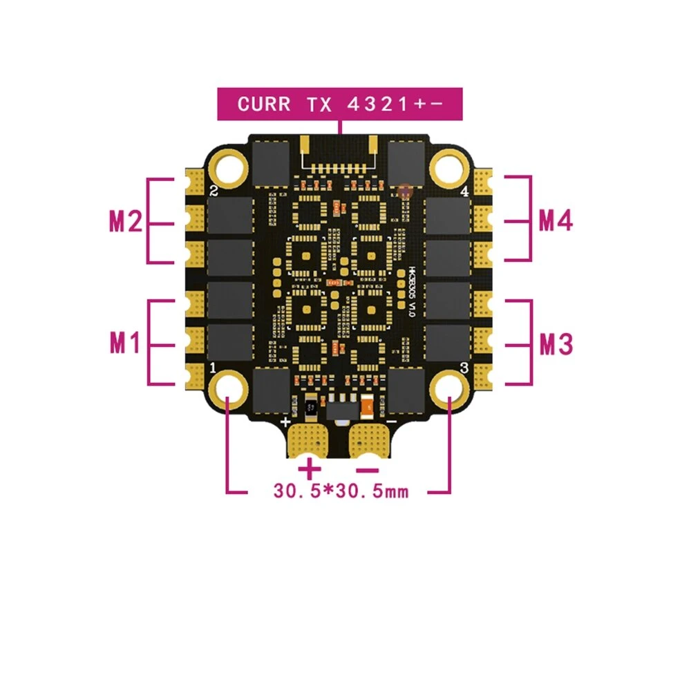 HAKRC 60A Blheli_32 2-6S 4 In  - đánh giá và giá Drone Racing Esc