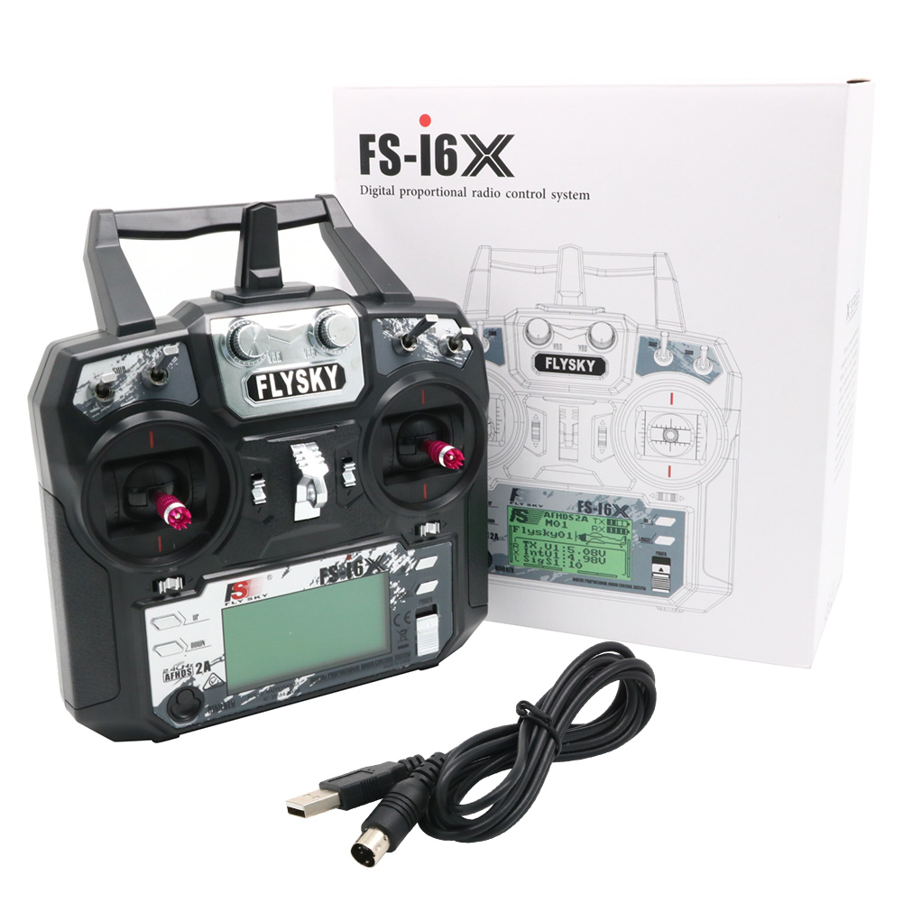 FLYSKY FS-i6X FS i6X 10CH 2.4G - đánh giá và giá Drone Racing Transmitter