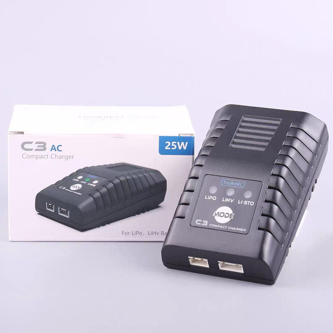 For ToolkitRC C3 Compact 25w B - đánh giá và giá Drone Racing Charger